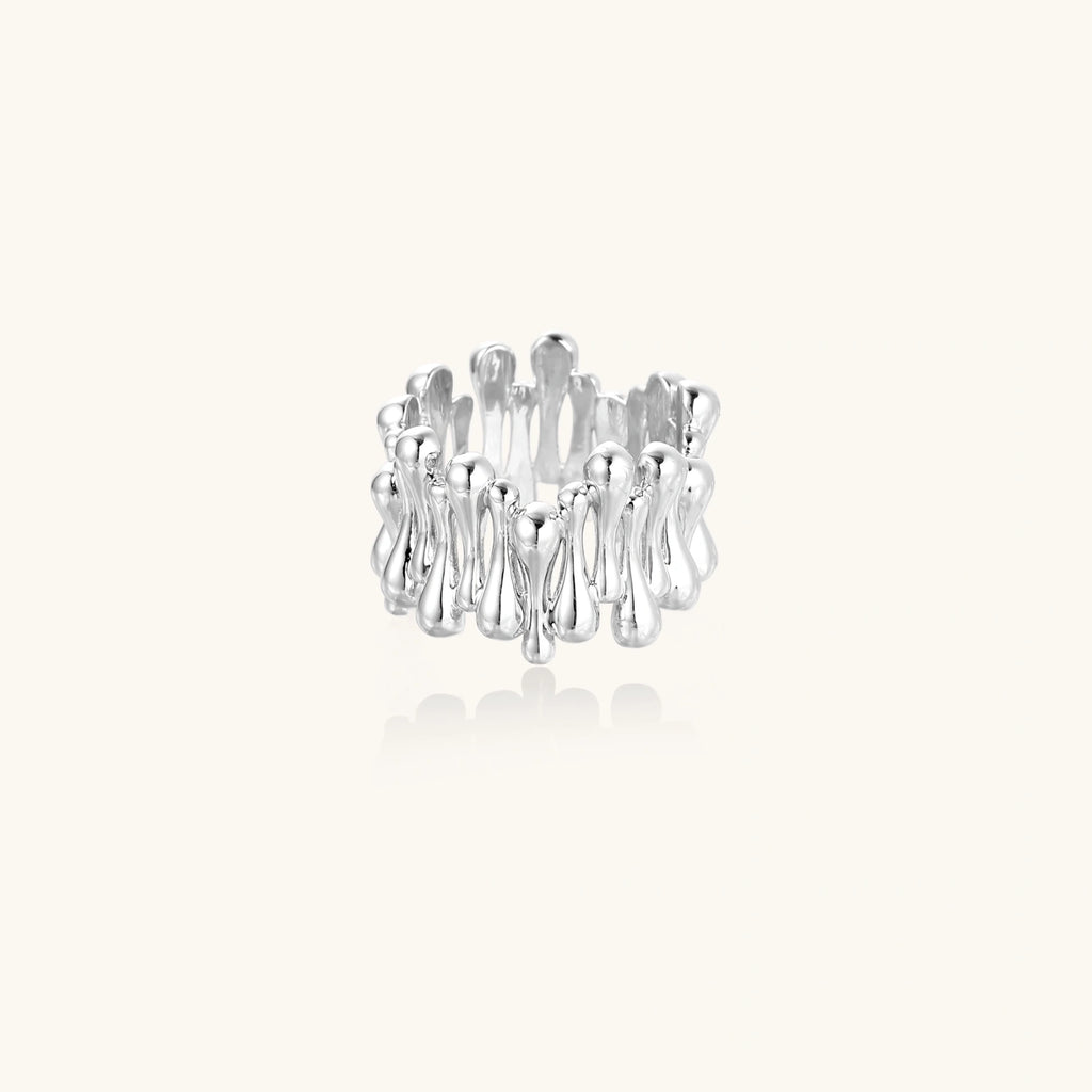 Twisted Waves Ring