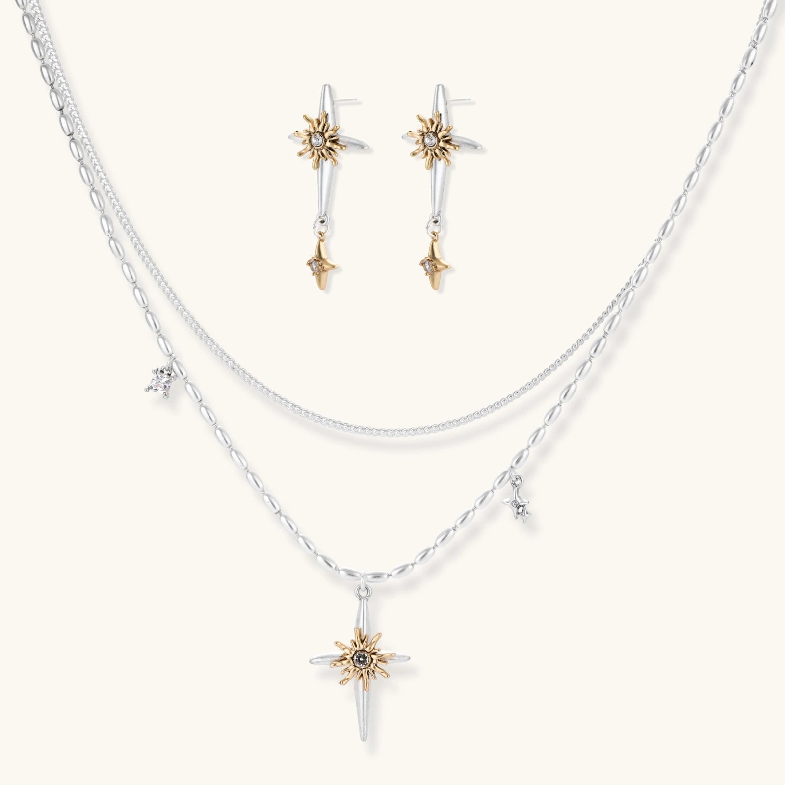 Celestial Cross Layered Set