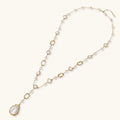 Lumina Pearl Station Necklace