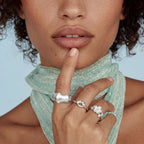 Liquid Silver Ring