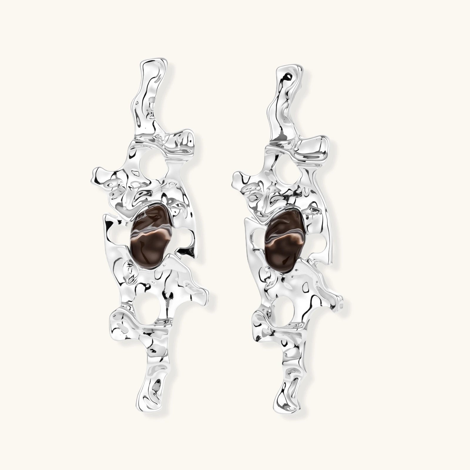 Liquid Art Drop Earrings
